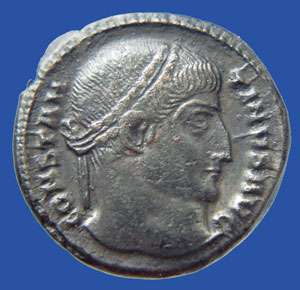 GA* Constantine I the Great AD 306 337 AE3 Vows XX  