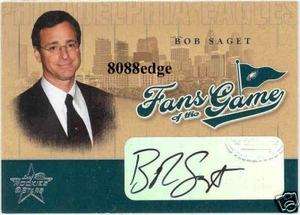 2004 FANS OF THE GAME AUTOGRAPH AUTO CARD BOB SAGET DANNY TANNER 