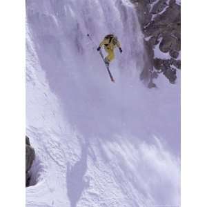  Person Skiing Down Steep Mountain Photos To Go Collection 