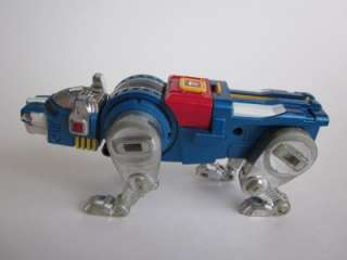 vtg 1981 Y&K Voltron Golion LION Robot Diecast Japan yellow blue toy 