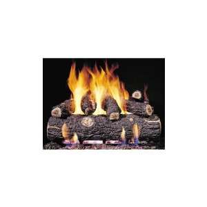   Inch Golden Oak Designer Plus Log Set W/ G4 Burner   Remote Ready LP