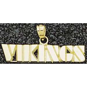 Minnesota Vikings Vikings Gold Pendant Sports 