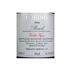  Giovanni Corino Barolo Vecchie Vigne 2004 Grocery & Gourmet Food