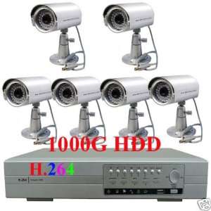   camera cctv security system 1000gb hd installedremote view internet