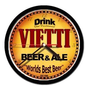  VIETTI beer and ale cerveza wall clock 