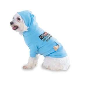 Warning Animal Control Officer with an attitude Hooded (Hoody) T 