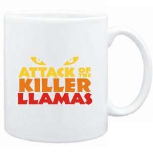  Mug White  Attack of the killer Llamas  Animals