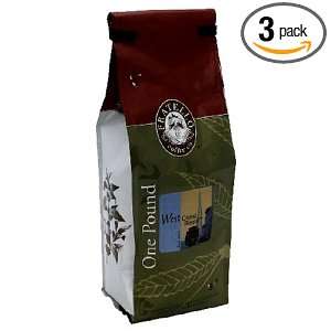 Fratello Coffee Company West Coast Coffee, 16 Ounce Bag (Pack of 3)