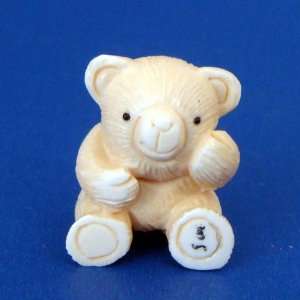   Mammoth Ivory Japanese Netsuke Lovely Baby Bear~*~ 