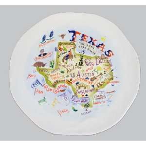  Cat Studio State Plate Set (4)   Texas Patio, Lawn 