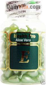 Aloe Vera & Vitamin E Skin Oil, 90 Green Capsule  