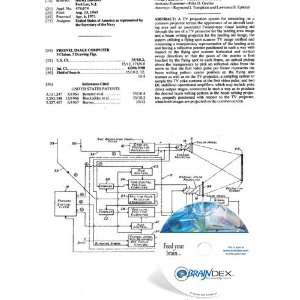  NEW Patent CD for FRESNEL IMAGE COMPUTER 