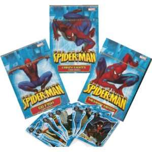  Spider man Card Game Collection (Crazy 8s, Go Fish, Memory 
