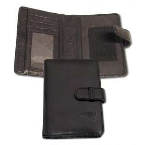    New England Patriots Black Leather PDA Case
