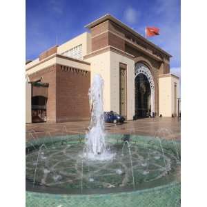 Train Station, Marrakech, Morocco, North Africa, Africa Stretched 