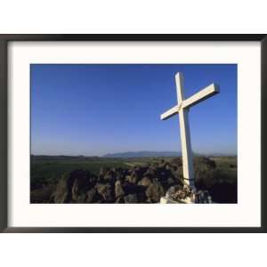  A Cross on a Hill Near the San Xavier Del Bac Mission 