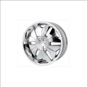  Sacchi S75 Chrome 20x8.5 Chrome   30 offset Automotive