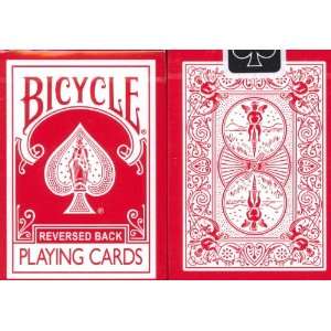 Bicycle Red Reversed Back Playing Cards
