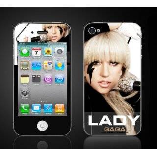 iPhone 4 Lady Gaga Vinyl Skin kit fits 4th generation apple iPhone 