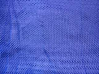New Athletic sportswear BLUE mesh fabric 2 yd x 62  