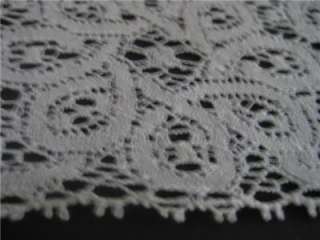 Vintage 4 1/2 Off White Antique Lace Crafts Dolls Fabric Sewing Trim 