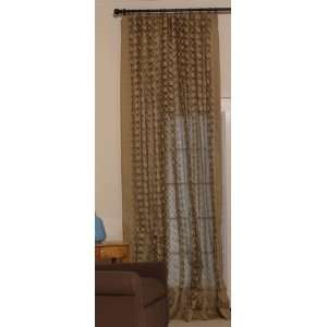  Gambetta Drape  Antique Gold, 45 wide x 110 long