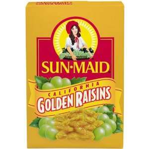 Sun   Maid Raisins California Golden   24 Pack  Grocery 