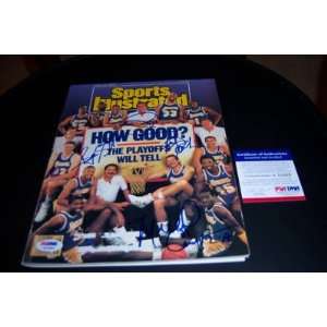  Pat Riley Lakers Psadna Signed Sports Illustrated   Autographed NBA 
