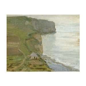  Cape Antifer Etretat by Claude Monet. size 26 inches 