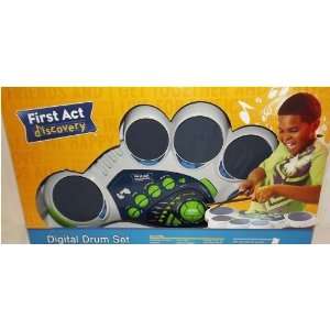  First Act Discovery 5 Pad Digital Drum Set Toys & Games