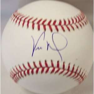  Vernon Wells Autographed Baseball