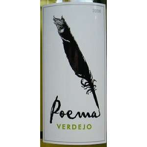  2008 Poema Verdejo 750ml Grocery & Gourmet Food