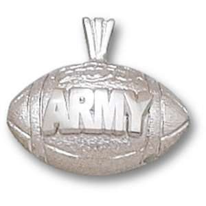  US Military Academy Army Football Pendant (Silver 