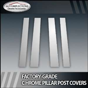  2010 2012 GMC Terrain 4Pc Chrome Pillar Post Covers 