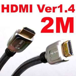   Oxygen free Copper HDMI Ver1.4 Cable (2 meter) (00899 2) Electronics