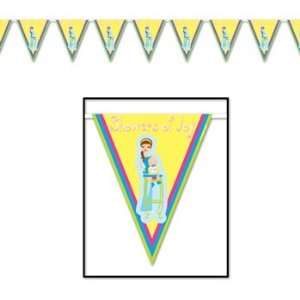 Showers Of Joy Pennant Banner Party Accessory (1 count) (1 