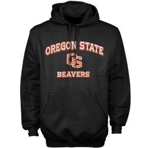  adidas Oregon State Beavers Black Stacked Pullover Hoody 