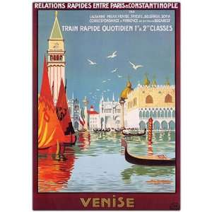  Venise by Georges Dorival Framed 34x47 Canvas Art   Home 
