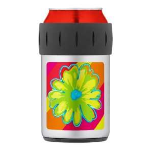  Thermos Can Cooler Koozie Daisy Vivid Stripes Everything 