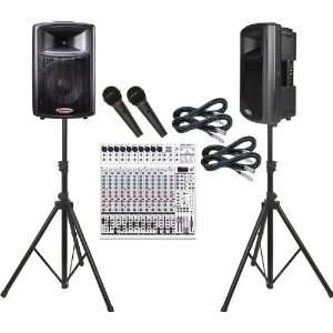  Behringer UB2442FX / Harbinger APS12 PA Package Musical 