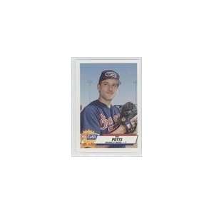  1993 Greenville Braves Fleer/ProCards #345   Mike Potts 