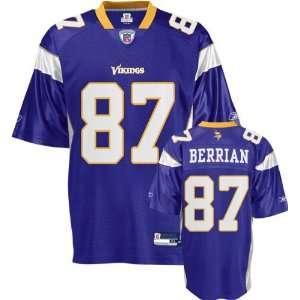 Bernard Berrian Purple Reebok NFL Minnesota Vikings Toddler Jersey