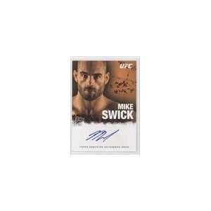  2010 Topps UFC Autographs #FAMS   Mike Swick Sports Collectibles