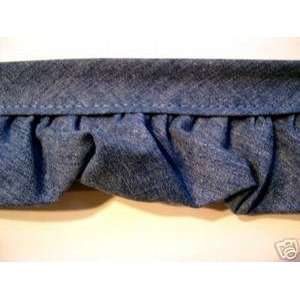  15 Yds Denim Blue Ruffled Quilt Binding 2 Inch Wrights 