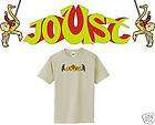 Joust T shirt arcade video games 80s vintage Sm 3XL