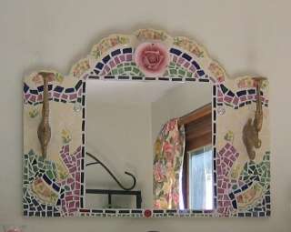 Shabby Victorian Mosaic Mirror