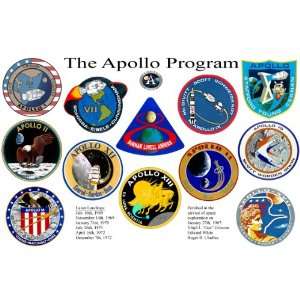  The Apollo Mission Insignia 
