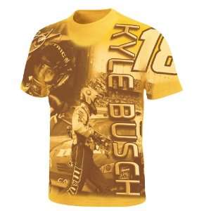   Kyle Busch Oversize Short Sleeved Crew Neck Tee