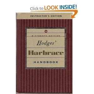  Handbook (Instructors Edition) Cheryl Glenn, Loretta Gray Books