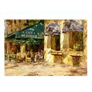  LEONARD WREN BRASSERIE LIMITED EDITION 36 x 24 Giclee 